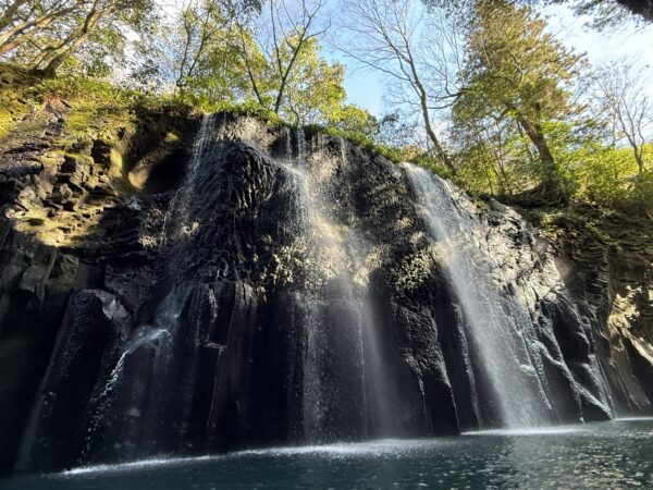 高千穂峡貸しボートからの絶景