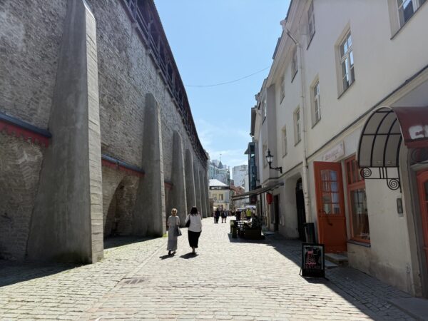タリン旧市街の城壁